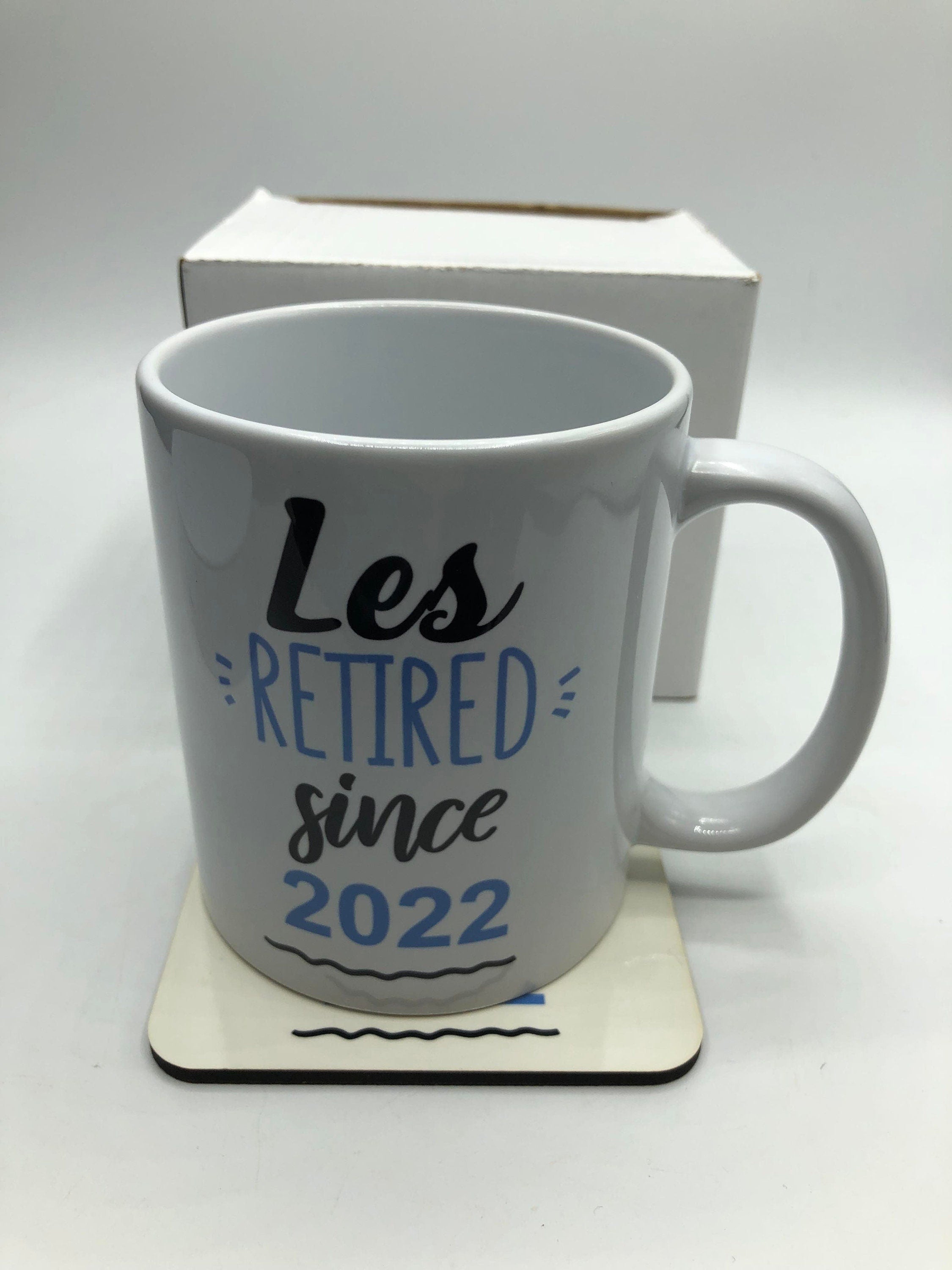 Personalised Retirement Mug, Custom Retirement Gift, Retirement Colleague, Gift for Retiring Friend, Retirement Celebration Mug, Co-worker
