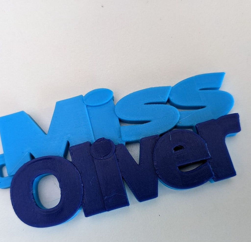 Personalised Teacher Name Keyring / Teacher Gift / Teacher Name / Teacher Keyring / School Teacher / School Gift / Personalised Keyring Gift