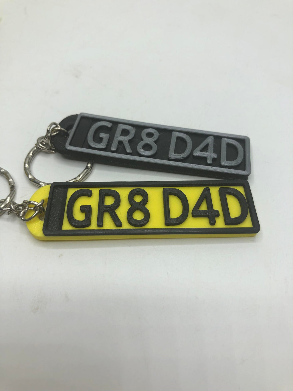 Custom Number Plate Keyring, Personalised Car Reg Plate Keyring, Car Registration Keyring, Car Keyring Gift, Car Keys Keyring, New Driver