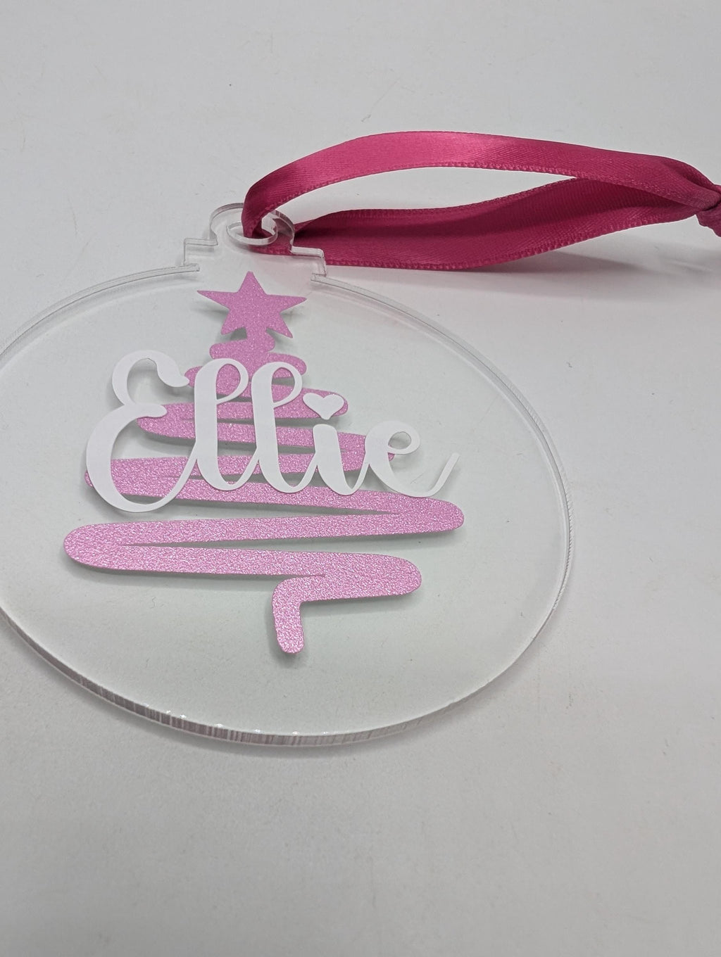 Personalised Christmas Bauble, Christmas Tree Bauble, Tree Personalised Decoration, Custom Bauble, Stocking Filler, Christmas Tree Decor