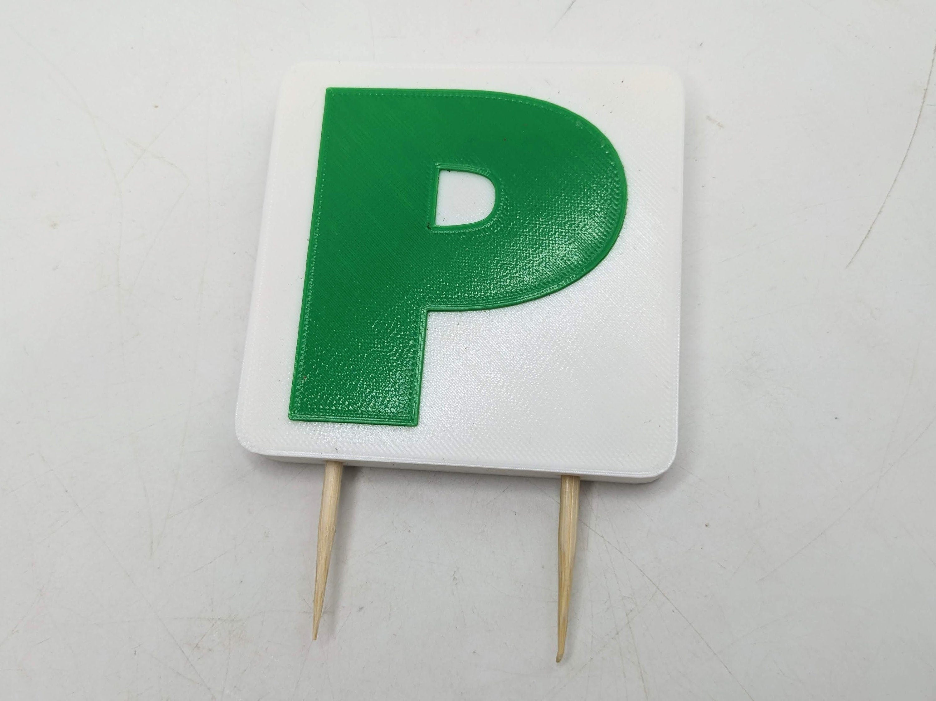 Learner Driver Cake Topper / New Driver Cake Topper / LPlate Cake Topper / 17th Birthday Cake /P Plate Cake Topper / Just Passed Cake Topper