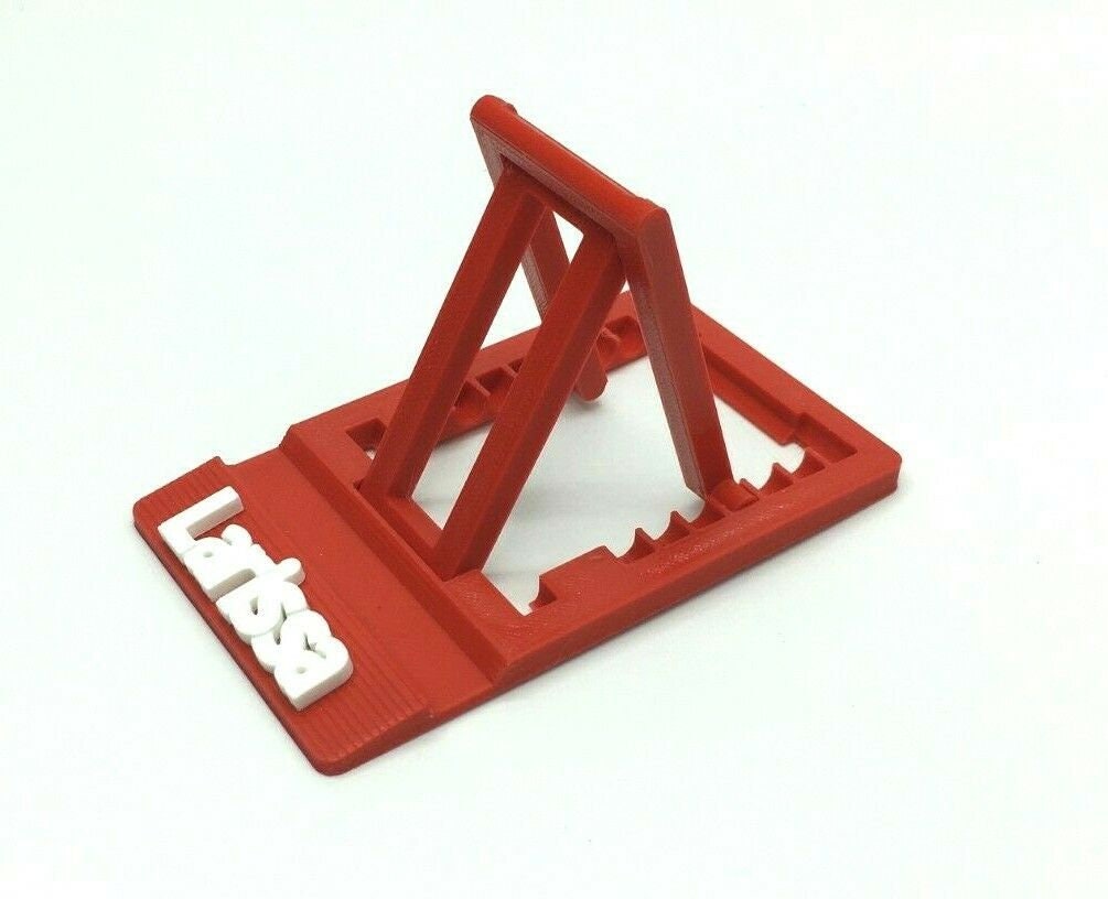 Personalised Universal Mobile Phone Holder / Adjustable Folding Desk Stand / Phone Holder / Personalised Gift / Phone Stand / Accessory