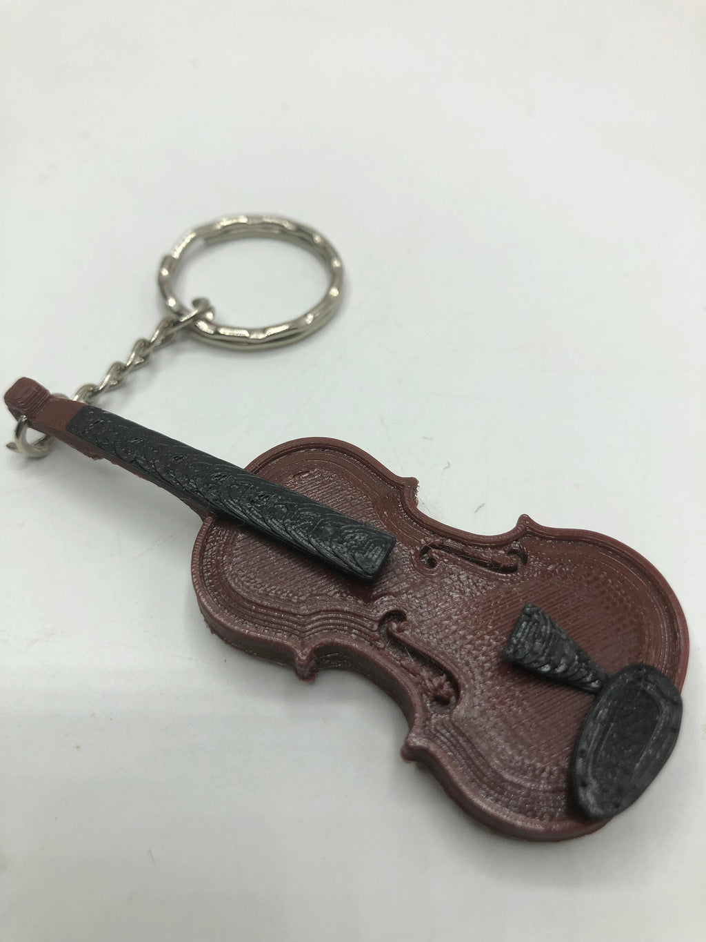 Violin 3D Keyring / Bag Tag / Ideal Gift for Violinist / Music Teacher / Violin Gift / Christmas Gift / Musician Gift / Violin Keychain