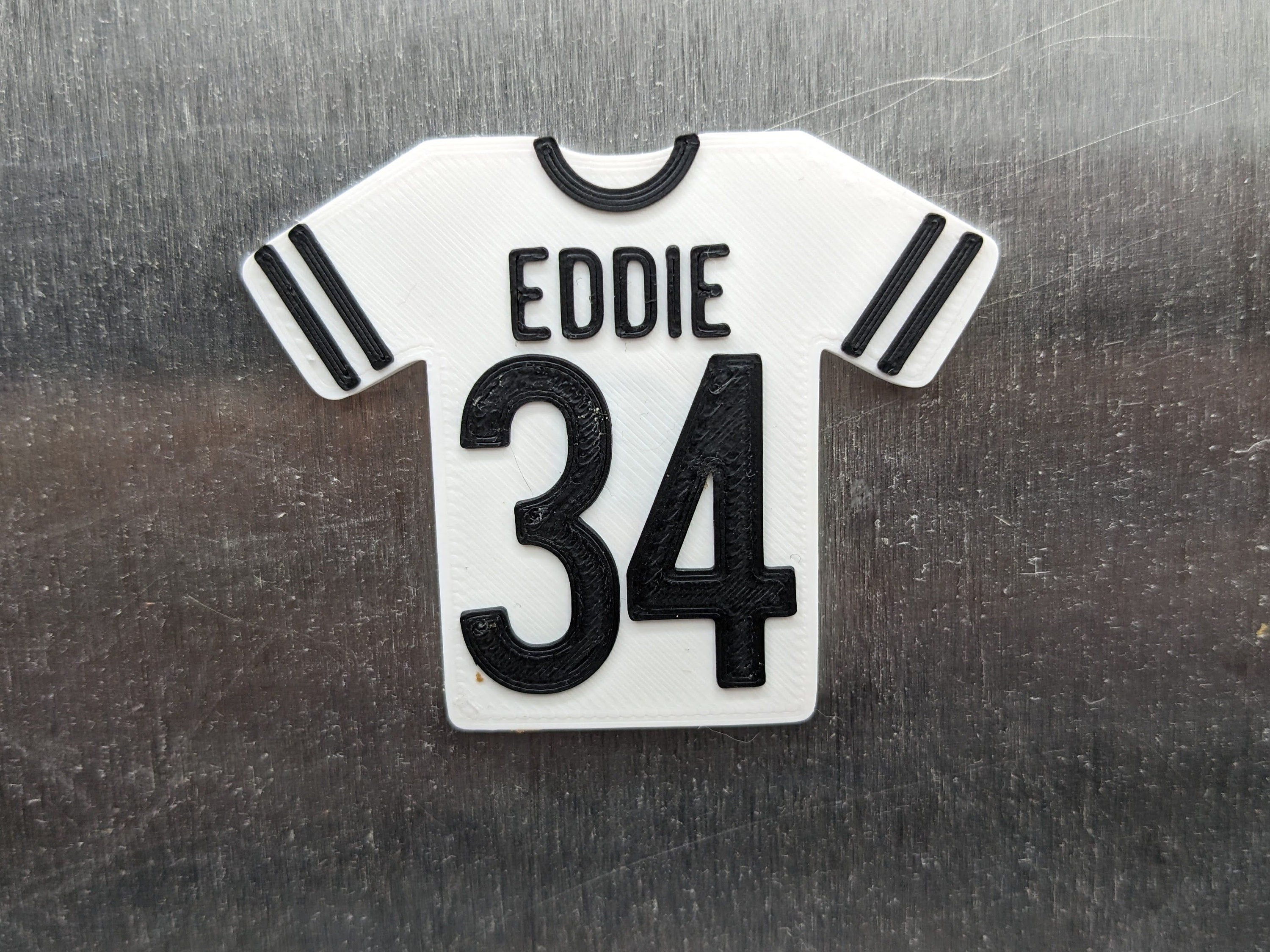 Personalised Football Shirt Magnet / Soccer Magnet / Football Party Bag Fillers / Football Team Magnets / Football Gift / Football Favour