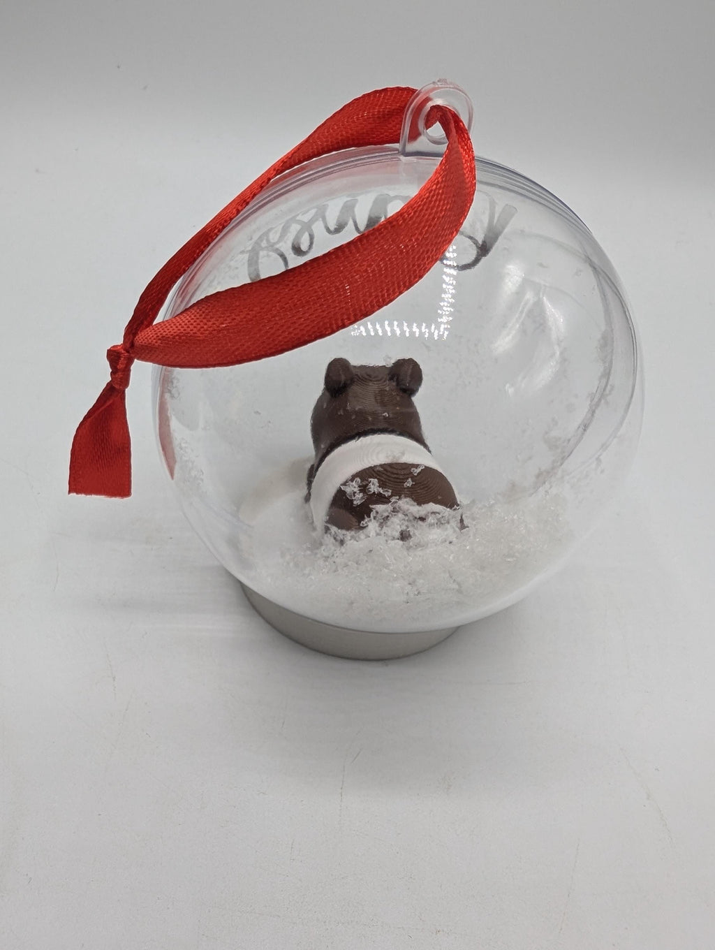 Personalised Guinea Pig Bauble, First Christmas, Custom Bauble, Guinea Pig Gift, Tree Custom Decoration, Personalised Christmas Ornament