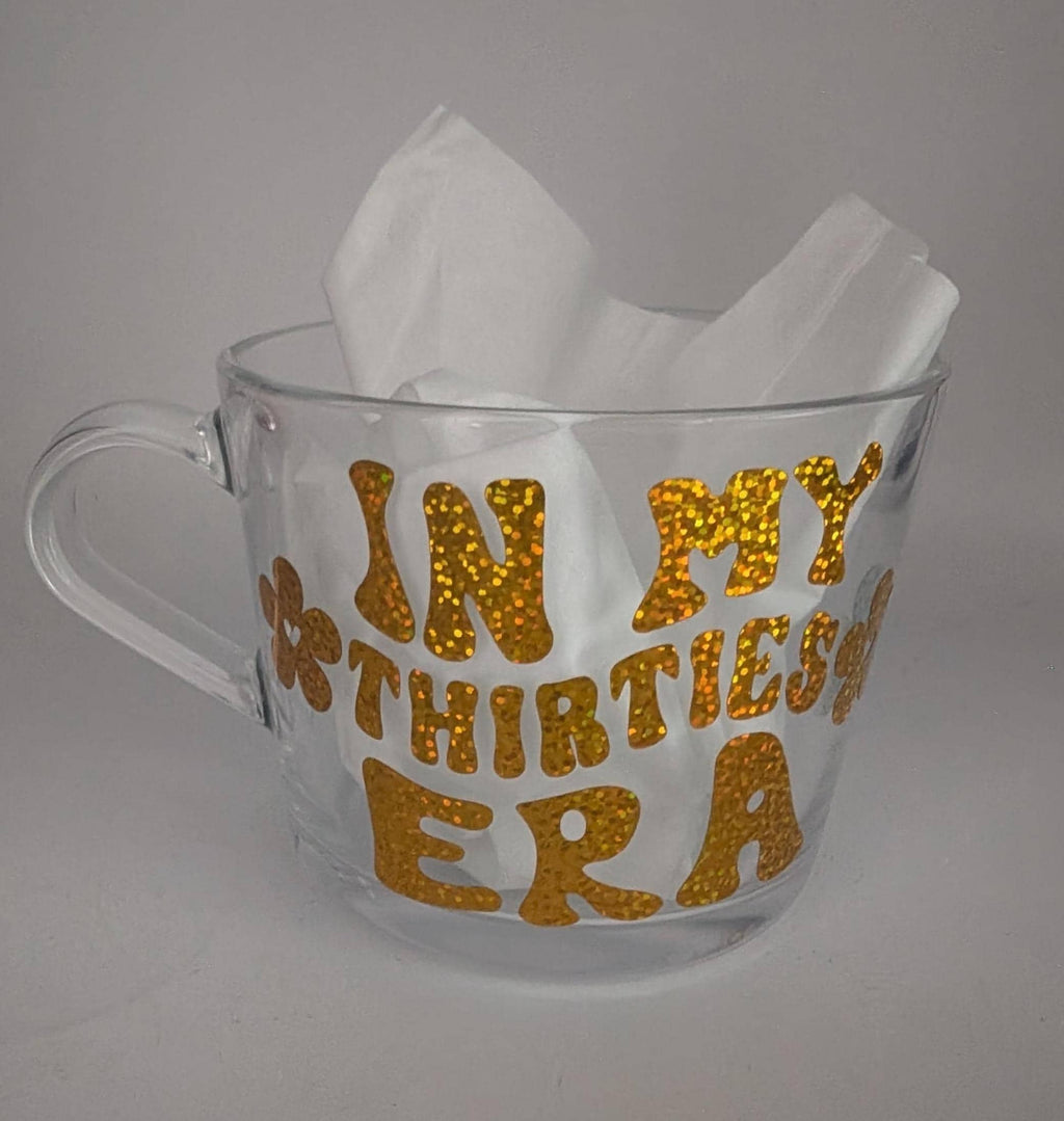 My Thirties Era Mug, Gift for Her, 30th Birthday Present, Present For Her, 30 Today Mug, Birthday Mug Present, 30th Birthday Milestone