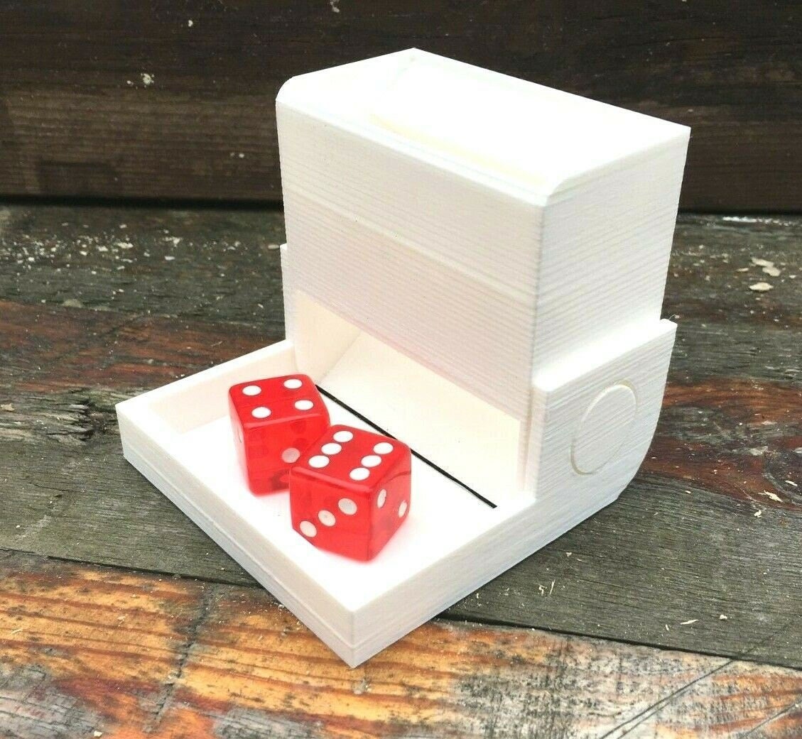 Mini Folding Travel Dice Tower for Traditional Table and RPG Dice Game e.g. D&D / Compact Dice Tower / Board Games Folding Dice Tower / Game