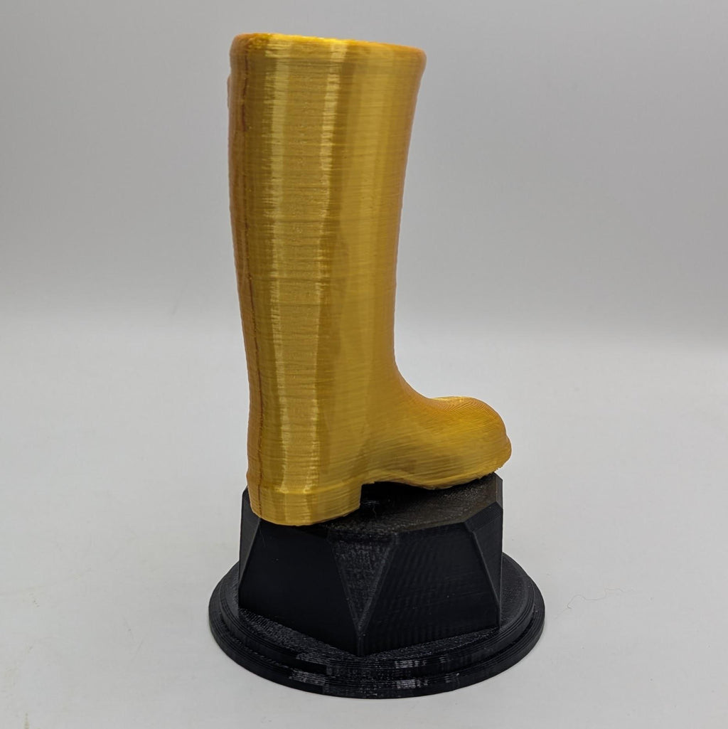 Personalised Wellington Trophy, Welly Boot Trophy, Wellington Boot Award, Custom Trophy, Joke Trophy Award, Welly Boot Gift, Welly Wanging