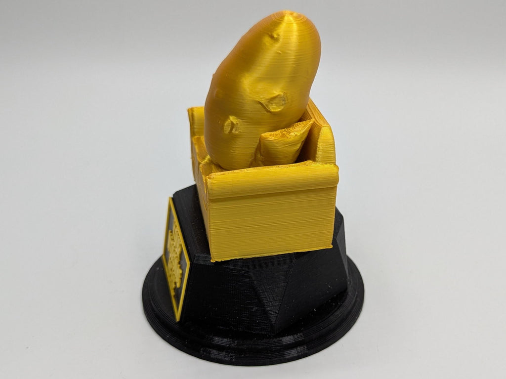 Personalised Couch Potato Trophy, Potato Trophy, Fun Office Award, Couch Potato Award,  Custom Trophy Gift, Couch Potato Gift, Potato Award