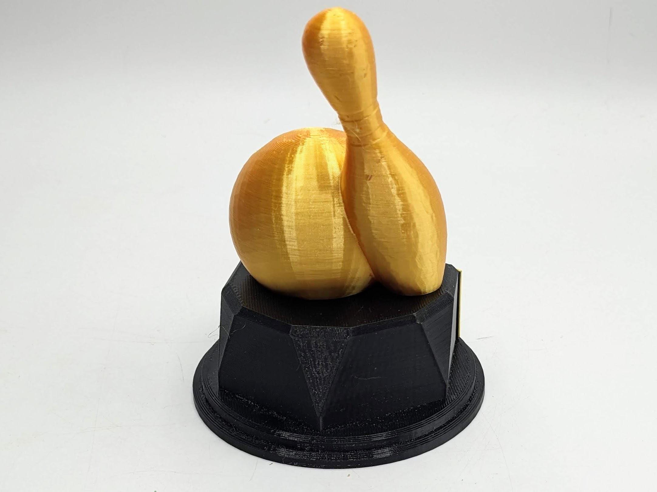 Personalised Bowling Trophy, Bowling Team Trophy, Secret Santa Bowling, Bowling Gift, Personalised Bowling Pin, Bowling Award, Best Bowler