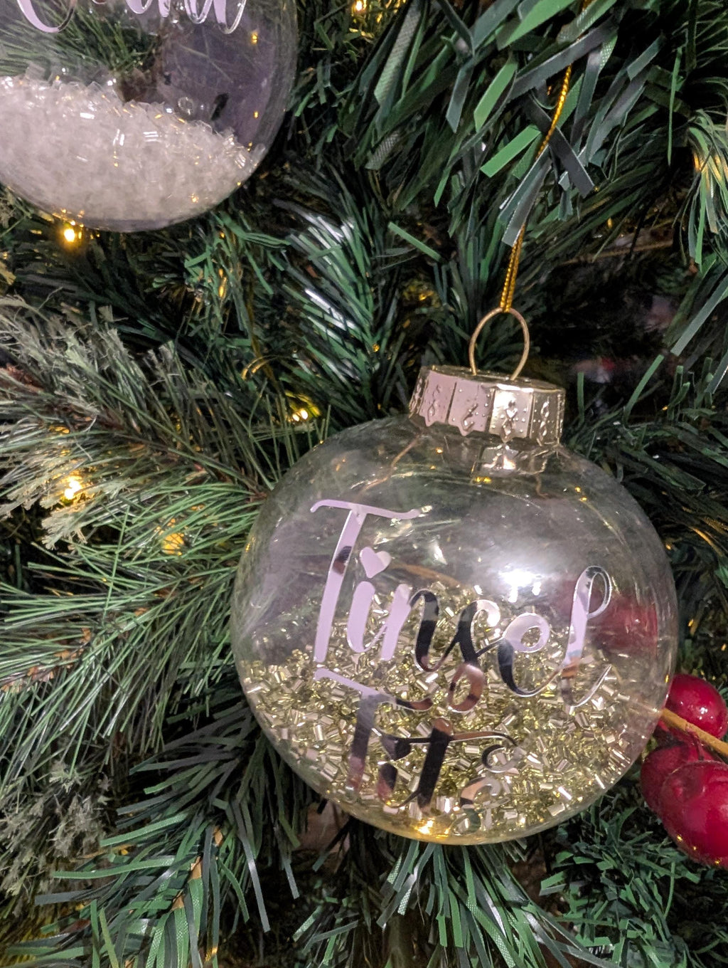 Funny Rude Bauble, Offensive Bauble,  Swear Word Gift, Rude Christmas Decoration, Adult Bauble, Joke Baubles, Rude Decoration, Secret Santa