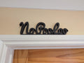 No Poo Loo Door Sign, Toilet Door Topper, Toilet Door Sign, Bathroom Door Sign, Custom Door Sign, Restroom Door Sign, Quirky Door Sign