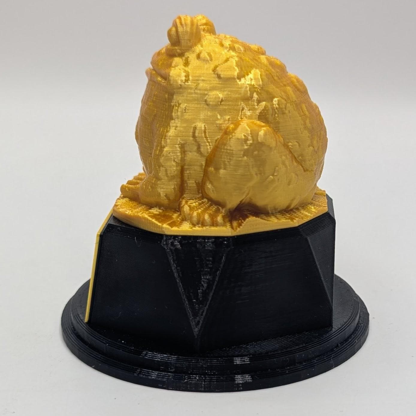 Personalised Toad Trophy, Kiss A Toad Trophy, Golden Toad Award, Custom Trophy, Toad Gift , Funny Trophy, Toad Lover Gift, Office Trophy