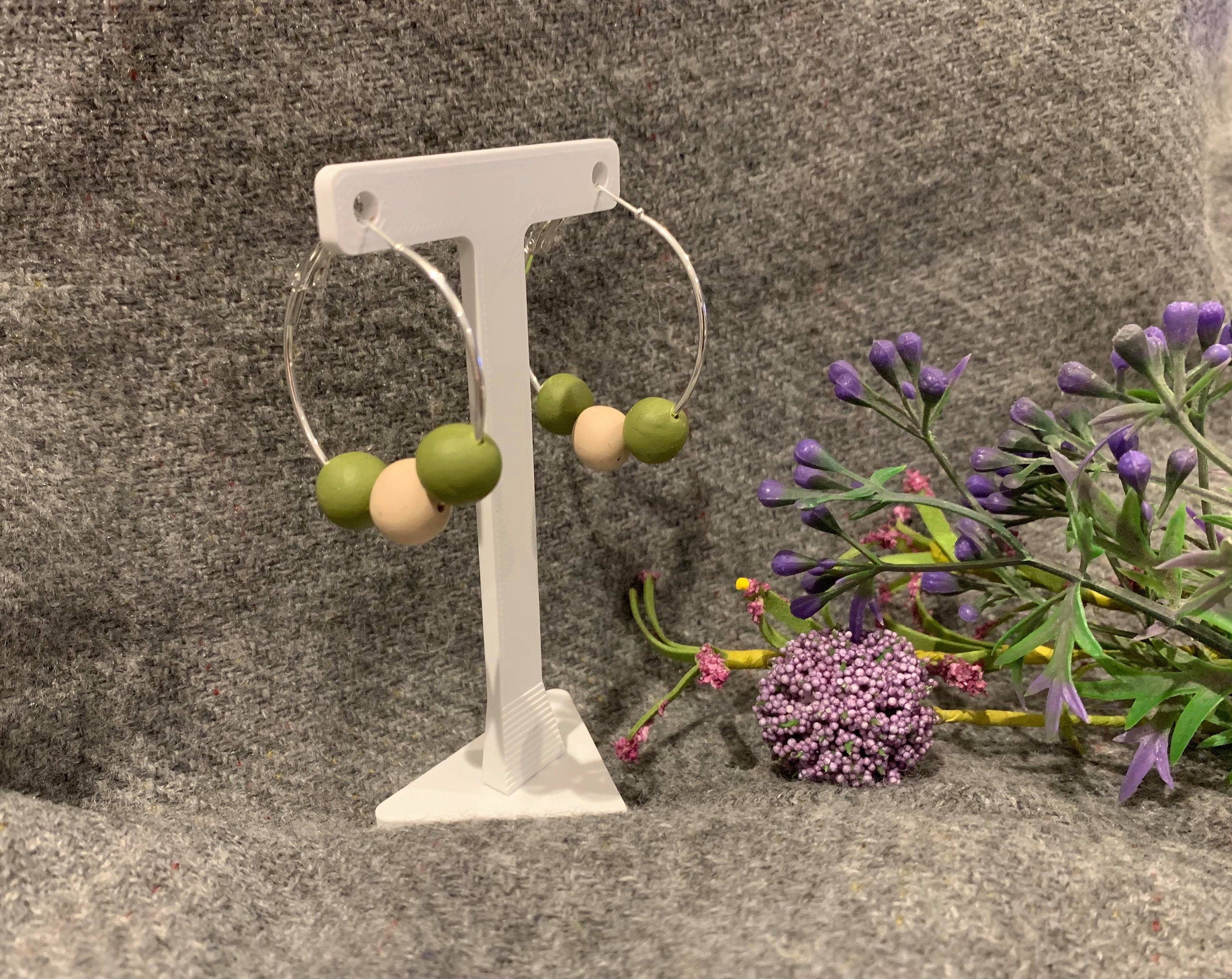 Earring Display Stand, Earring Hanger, Jewellery Holder for Studs, Hoop Earring Stand, Dangly Earring Stand, Clip Earring Stand, Earring