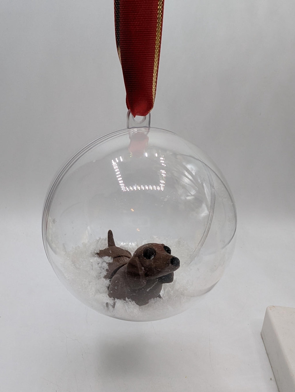 Dachshund Personalised Bauble, Personalised Christmas Bauble, Dachshund Decoration, Dog Lover Gift, Dachshund Owner Gift, Dachshund Lover