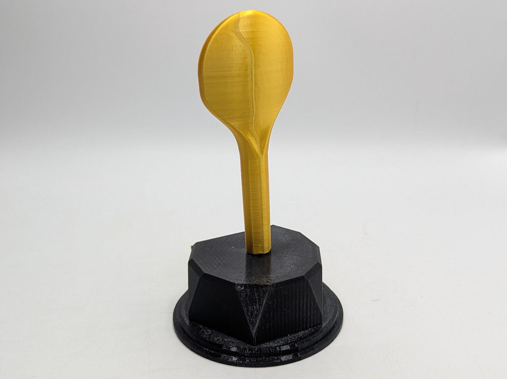 Personalised Wooden Spoon Trophy, Last Prize Trophy, Loser Award, Custom Trophy, Office Trophy, Golden Spoon Trophy, Spoon Award, Spoon Gift