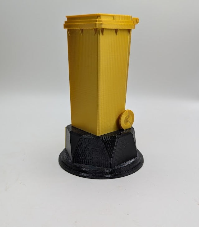 Personalised Wheelie Bin Trophy, Bin Award Gift, Custom Trophy Gift, Trashcan Trophy Award, Office Trophy, Refuse Worker Award, Joke Bin