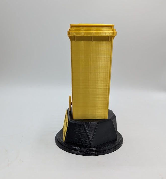 Personalised Wheelie Bin Trophy, Bin Award Gift, Custom Trophy Gift, Trashcan Trophy Award, Office Trophy, Refuse Worker Award, Joke Bin