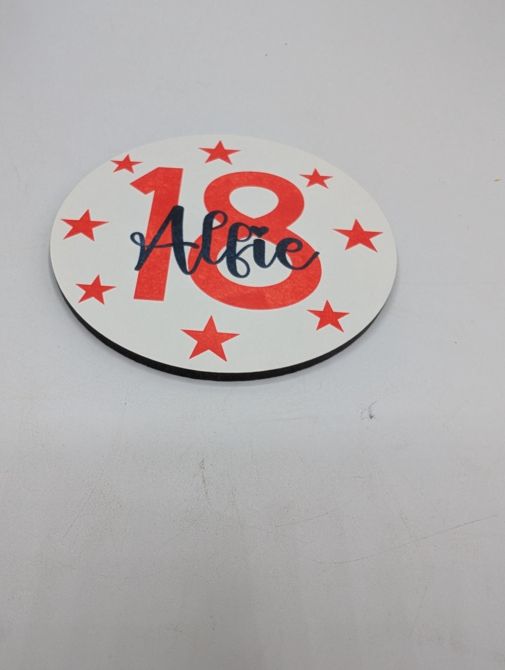 Personalised Coaster, Milestone Birthday Gift, 18th, 16th Birthday, 21st, 30th, 40th, 50th, 60th, 70th Birthday, Special Birthday Her/Him