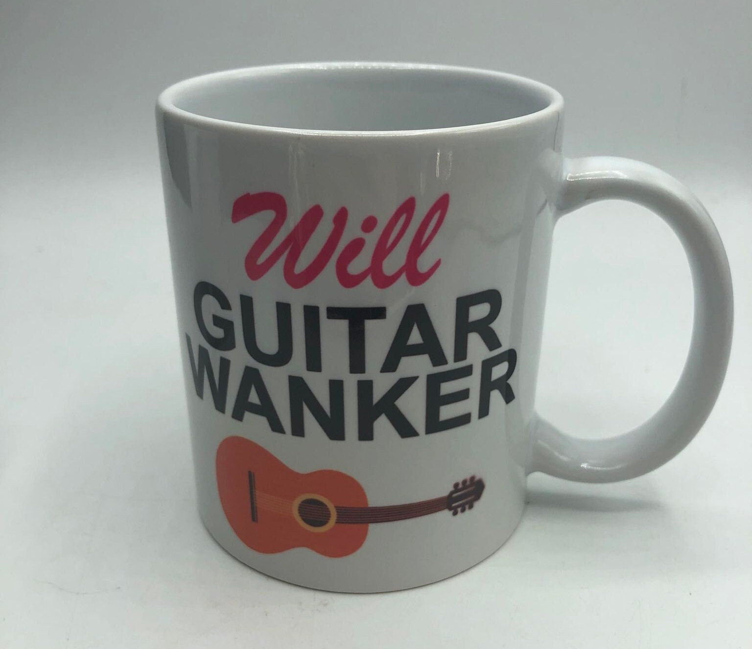 Guitar Wanker Mug, Guitarist Mug, Guitar Gift, Musician Gift, Funny Guitar Mug, Guitar Player Gift, Guitar Teacher Mug, Music Birthday Gift