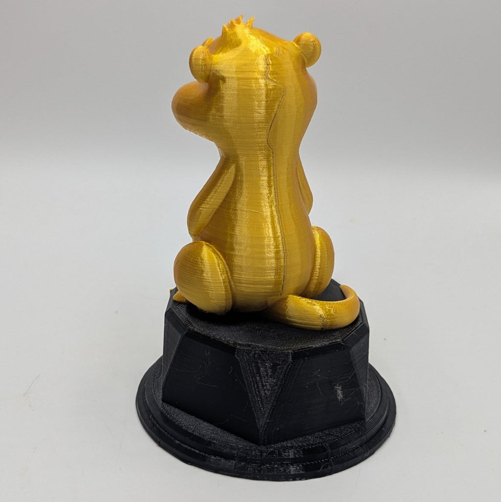 Personalised Gopher Trophy, Ground Squirrel Trophy, Gift for Gopher Lover, Custom Trophy Gift, Gopher Award, Office Trophy, Animal Lover