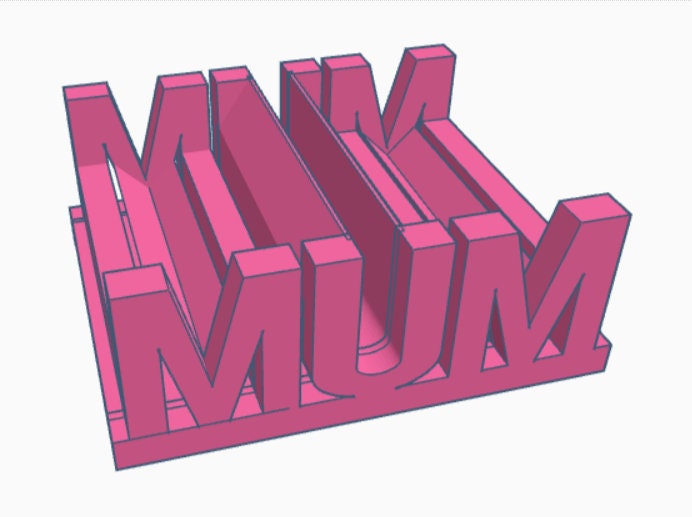 Mum Glasses Holder / Mum Glasses Stand / Sunglasses Holder - Mother's Day Gift / Present for Mum / Spectacles Holder / Gift for Mum / Mum