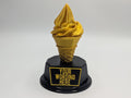 Personalised Ice Cream Trophy, Golden Cone Trophy, Custom Trophy, Swirled Ice CreamAward, Best Dessert Award, Ice Cream Award, Office Trophy