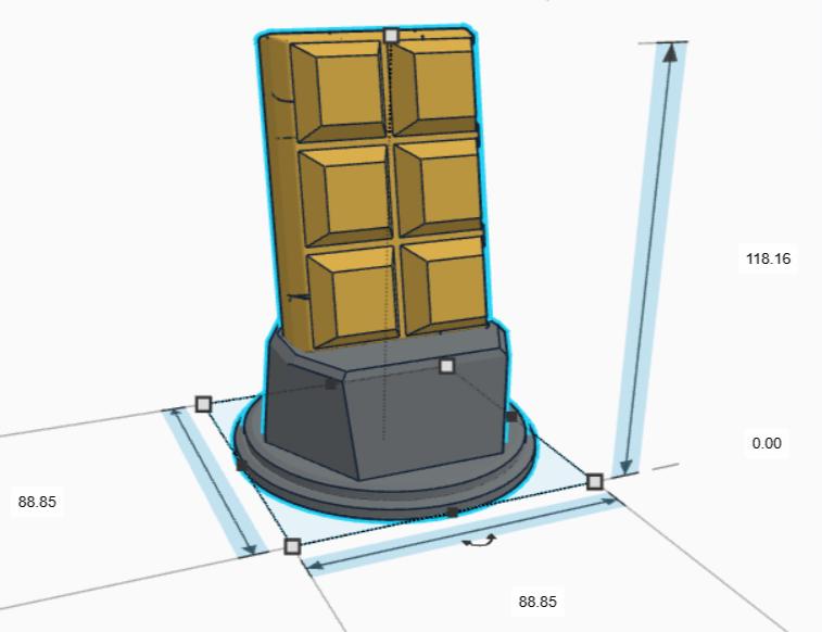 Personalised Chocolate Bar Trophy, Chocolate Award Trophy, Gift for Chocolate Lover, Custom Trophy Gift, Chocolate Award Gift, Office Trophy