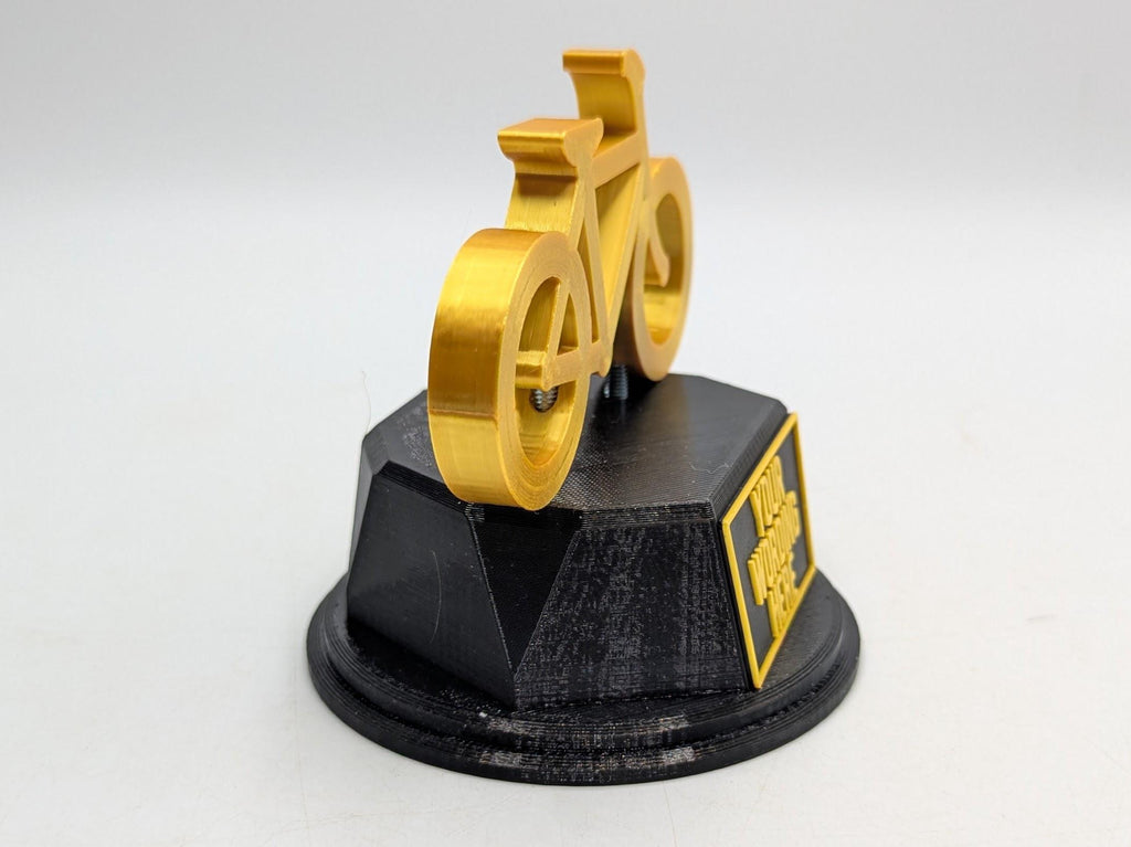 Personalised Cycling Trophy, Cyclist Gift, Bike Trophy, Road Cyclist Award, Custom Trophy, Office Trophy, Cycling Lover, Cycling Competition