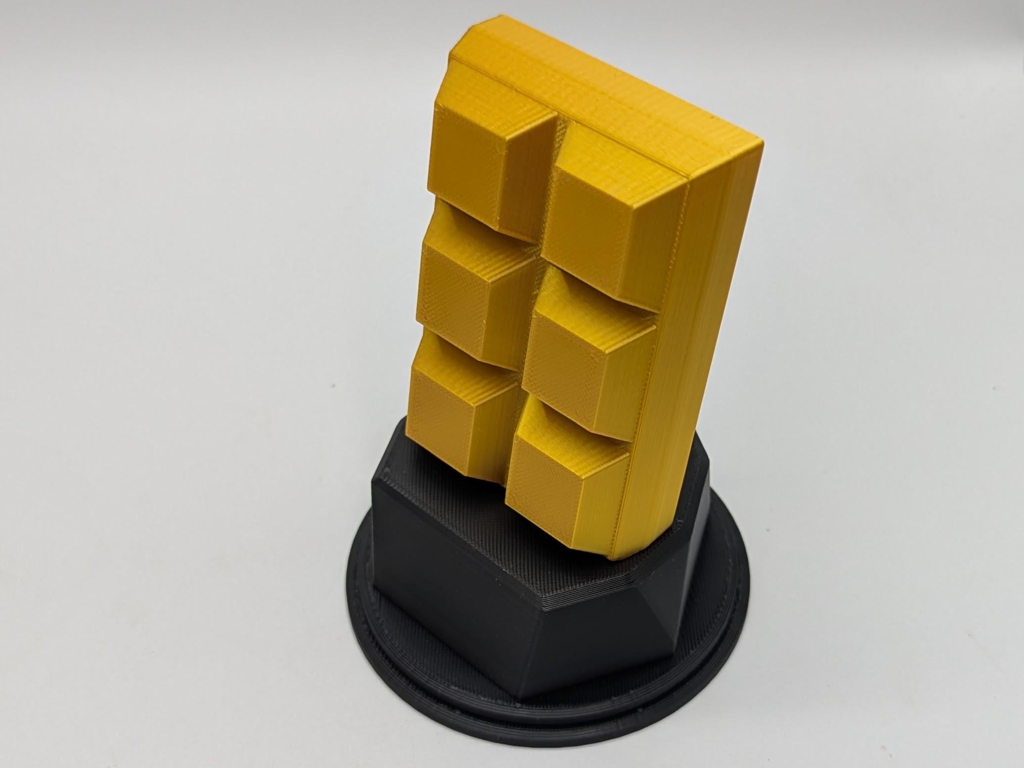 Personalised Chocolate Bar Trophy, Chocolate Award Trophy, Gift for Chocolate Lover, Custom Trophy Gift, Chocolate Award Gift, Office Trophy