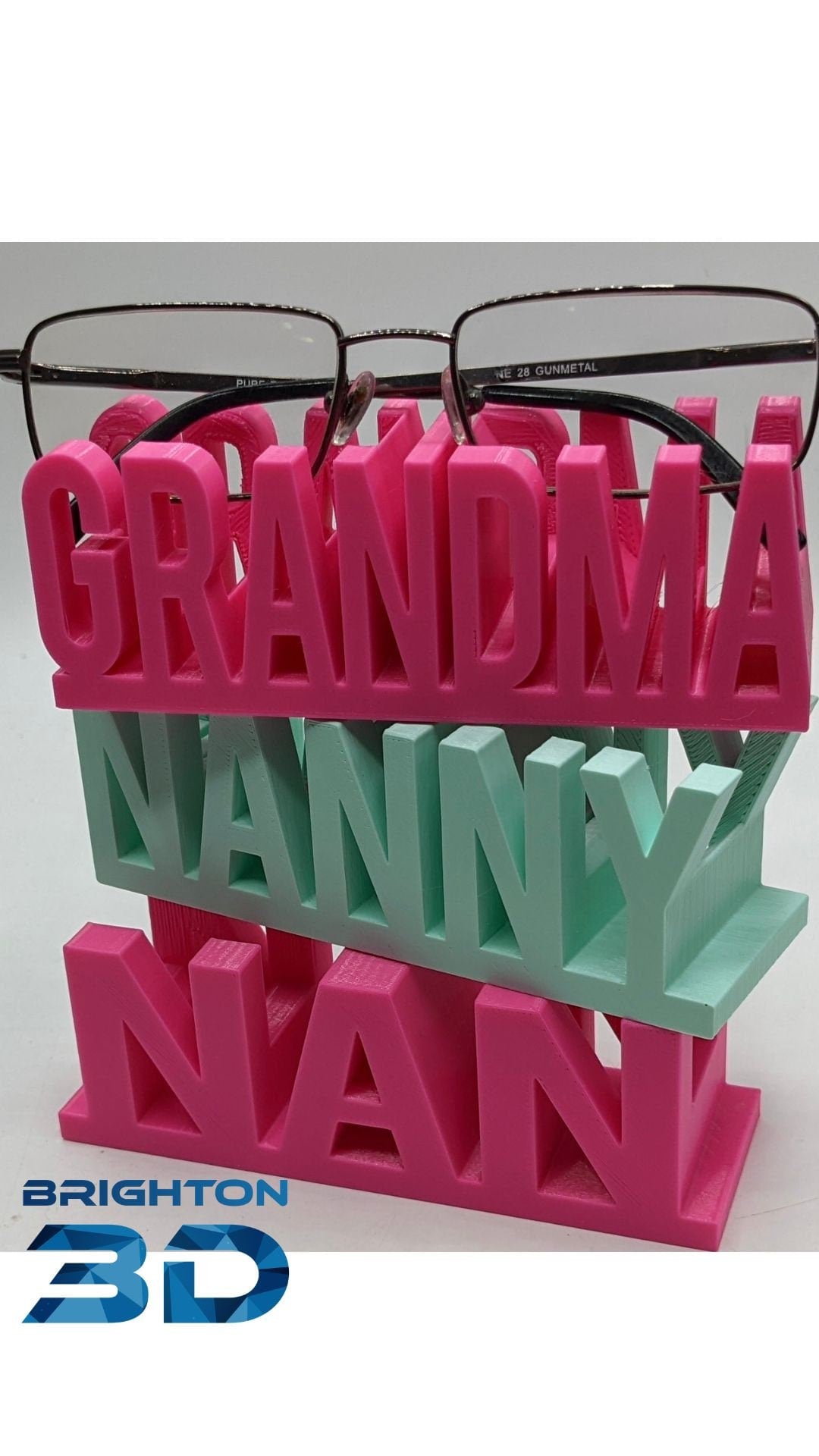Nan Glasses Holder / Grandma / Nanny / Reading glasses Holder/ Present for Nan / Spectacles Holder / Gift for Grandma / Side Table Glasses