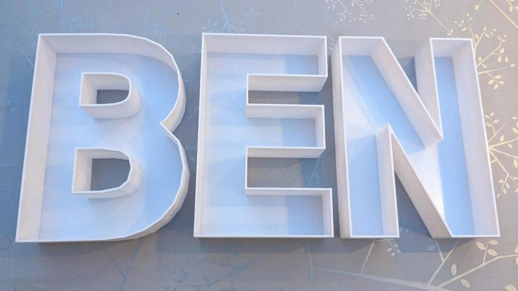 Fillable Sweet Letter, Large Letters (8.5"), Birthday Cake Alternative, Wedding Table Decoration, Birthday Party Display, Letter Sweet Box