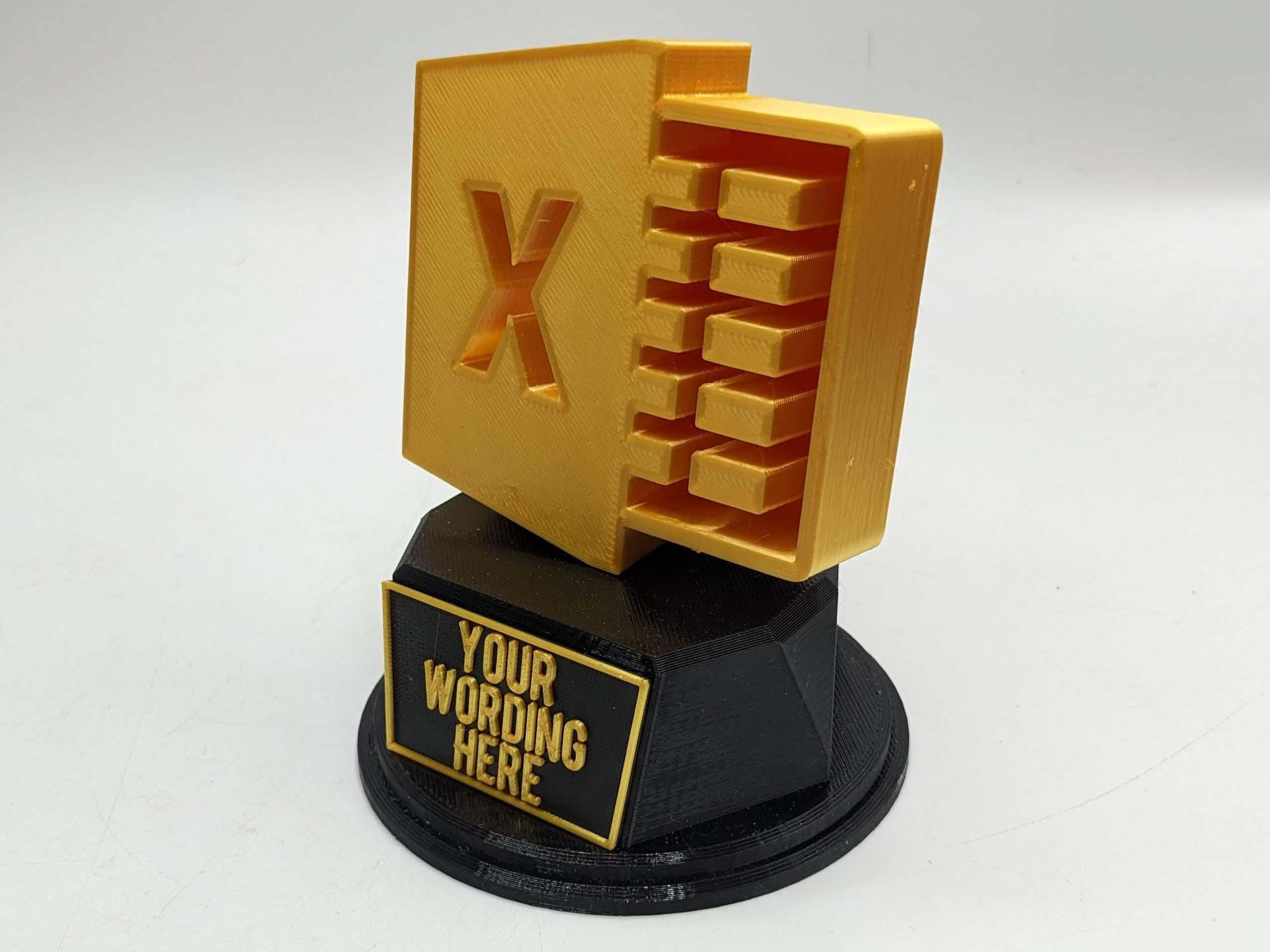 Freak in the Sheets Trophy, Spreadsheet Award, Secret Santa Spreadsheet Lover, Spreadsheet Trophy, Office Admin Trophy, Office Award Gift