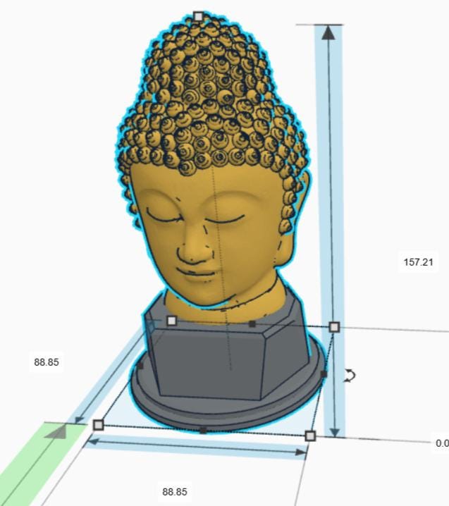 Personalised Buddha Trophy, Buddha Shape Gift, Buddha Award Gift, Buddha Lover Gift, Custom Award, Buddha Keepsake Gift, Custom Trophy Award