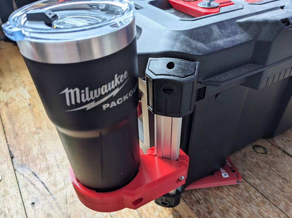 Milwaukee Thermal Tumbler, Cup Holder Milwaukee, Cup Holder for the Packout Corner Rail System, Milwaukee Accessory, Milwaukee Cup Accessory