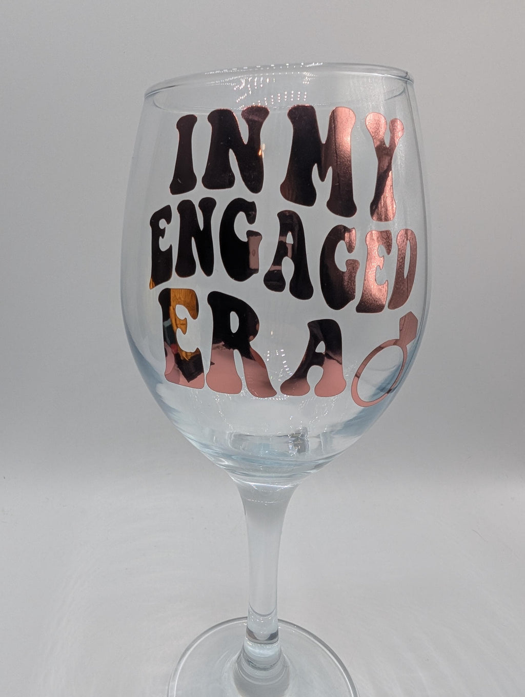 My Engaged Era Glass, Gift for Her, Engagement Present, Present For Her, Birthday Present, Engagement Party Glass, Congratualations Gift