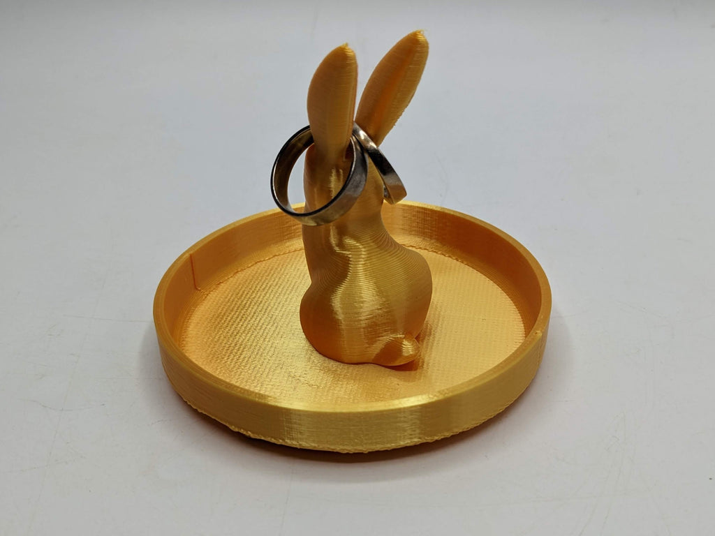 Bunny Rabbit Trinket Dish / Rabbit Ring Stand Jewellery Holder / Trinket Rings Dish /  Rabbit Ring Stand / Trinket Dish Ring Holder / Gift