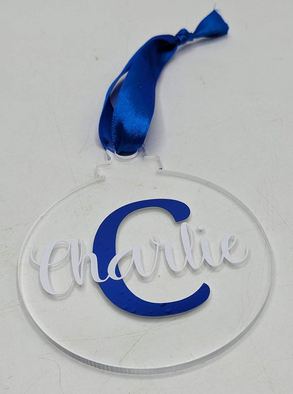 Personalised Christmas Monogram Bauble / Personalised Bauble / Tree Personalised Decoration / Name Bauble / Personalised Christmas