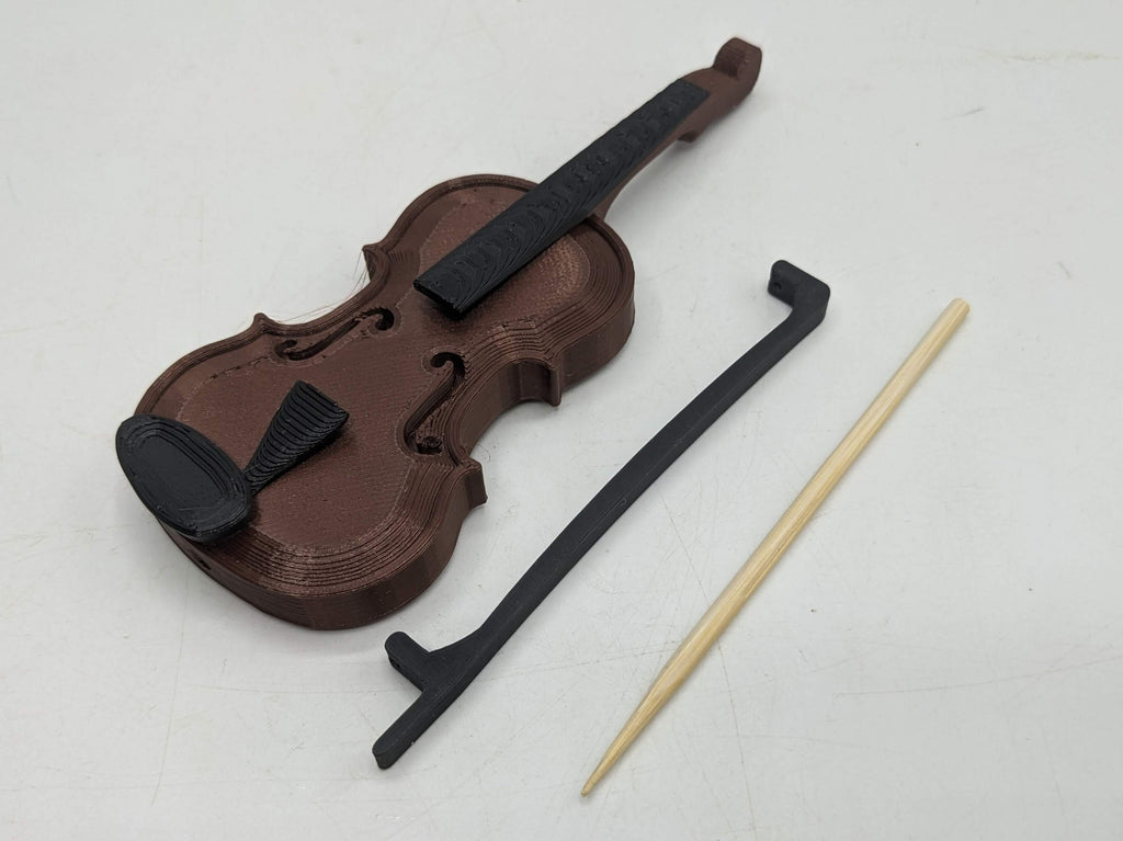 Violin Cake Topper /Violin Player Cake Topper / Musical Birthday / Violinist Cake Topper / Violin Cake / Musical Cake / Miniature Instrument