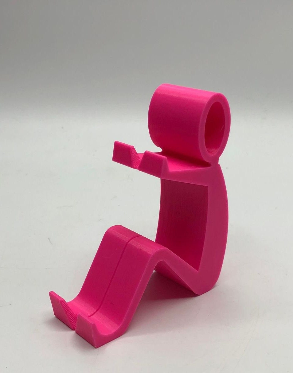 Stick Man Phone Holder, Mobile Phone Stand, Desk Phone Holder Accessory, Cute Practical Gift, Mobile Phone Desk Stand, Mobile Phone Stand