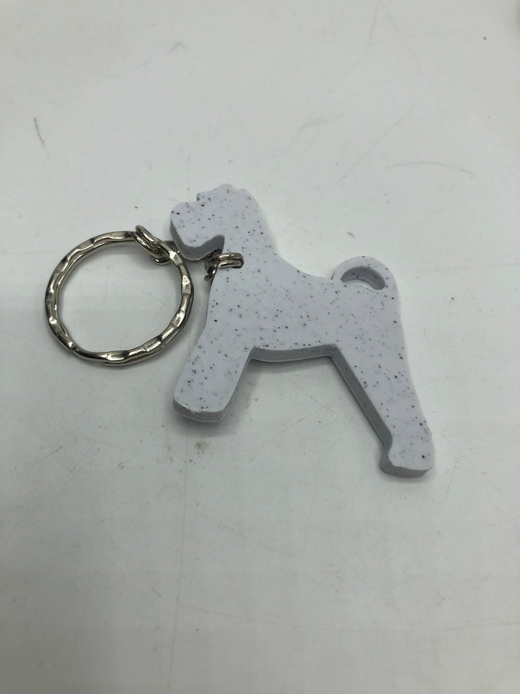 Schnauzer Dog Keyring / Schnauzer Gift Keyring / Schnauzer Bag Tag Gift / Schnauzer Dog Shaped Keyring / Schnauzer Lover Gift / Puppy Gift