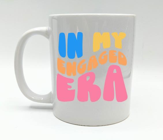 Engaged Era Mug, Engagement Gift, Soon To Be Mrs, Best Friend Engaged, Fiancee Present, Fiance Present, She Said Yes Gift, Engagment Mug
