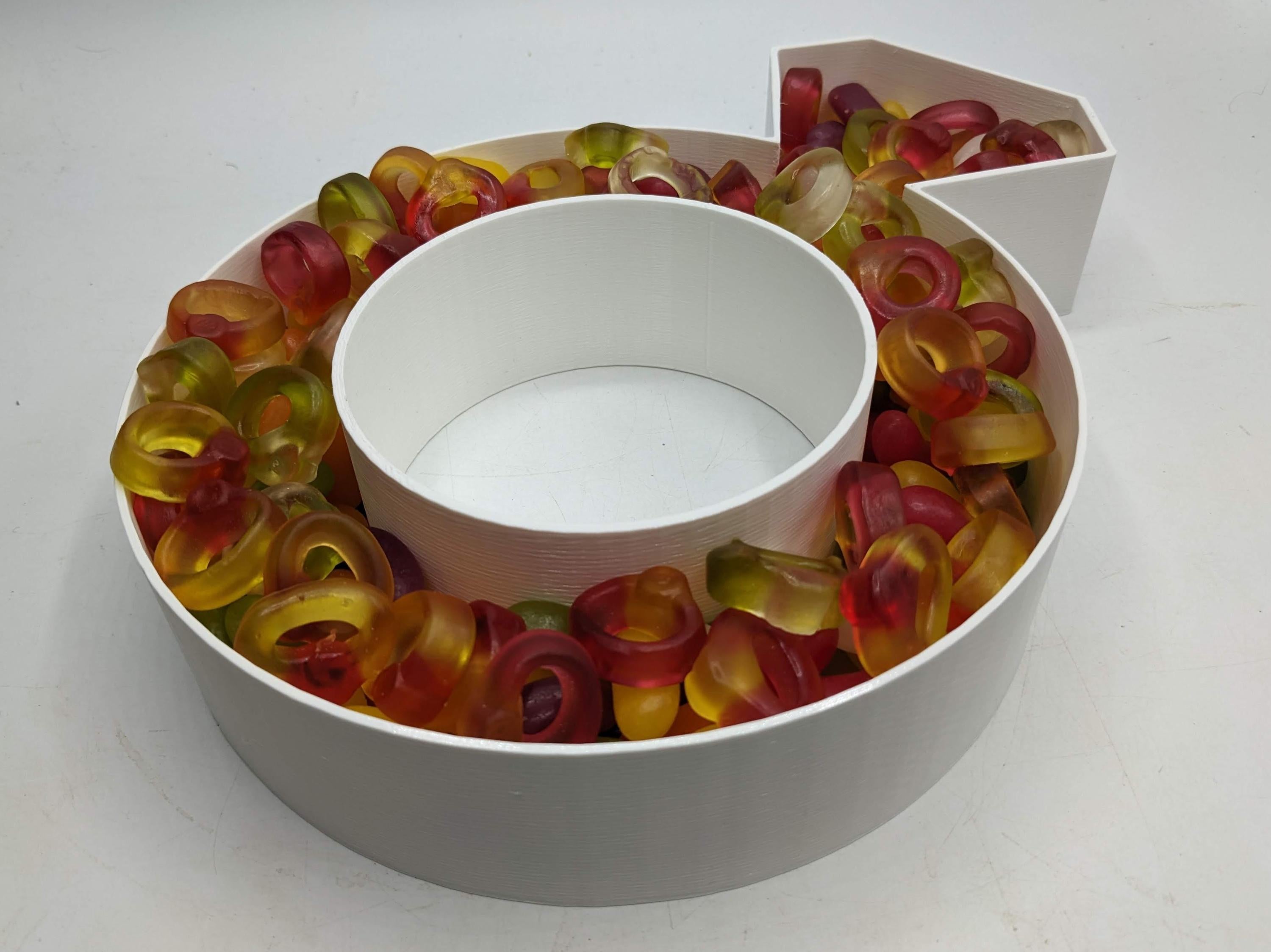 Engagement Sweet Table, Wedding Ring (8.5") for Sweet filling Cake Alternative, Wedding Table Decoration, Engagement Party Display Table