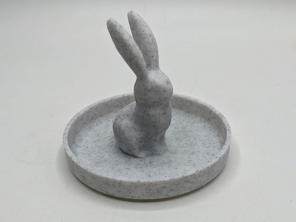 Bunny Rabbit Trinket Dish / Rabbit Ring Stand Jewellery Holder / Trinket Rings Dish /  Rabbit Ring Stand / Trinket Dish Ring Holder / Gift