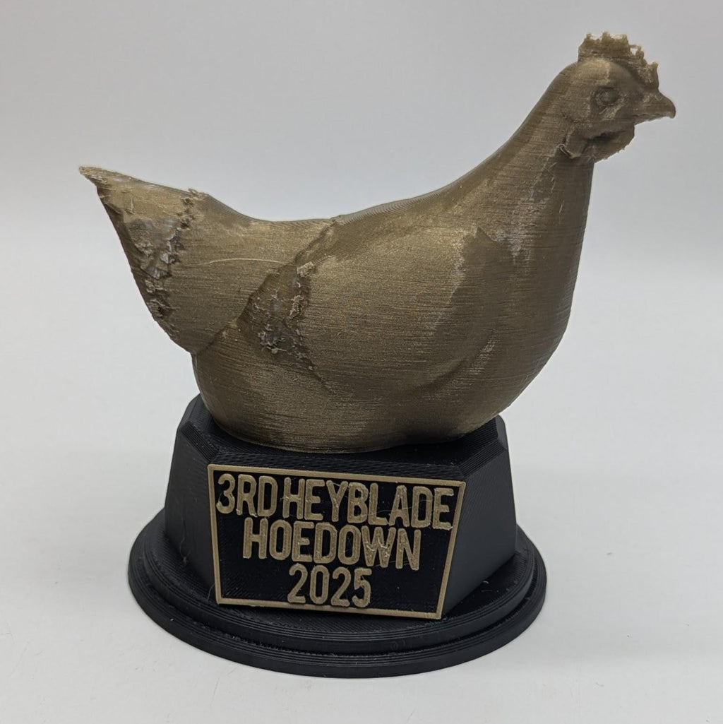 Personalised Chicken Trophy, Farmer Award Trophy, Gift for Chicken Lover, Custom Trophy Gift, Chicken Award Gift, Office Trophy, AnimalLover