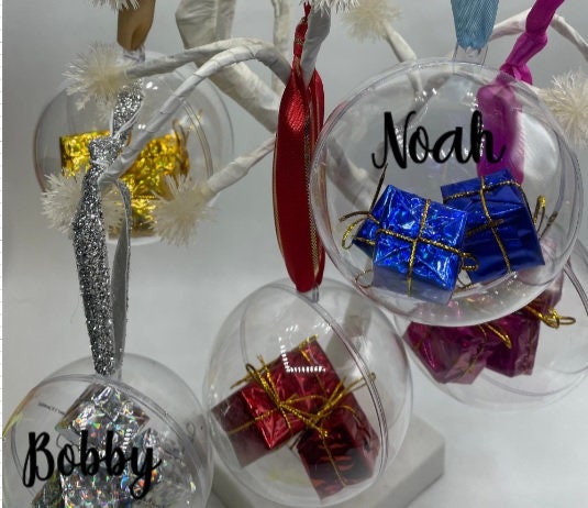 Personalised 1st Christmas Bauble / Babies First Christmas / Baby First Christmas Ornament / First Christmas Tree Decoration / Christmas