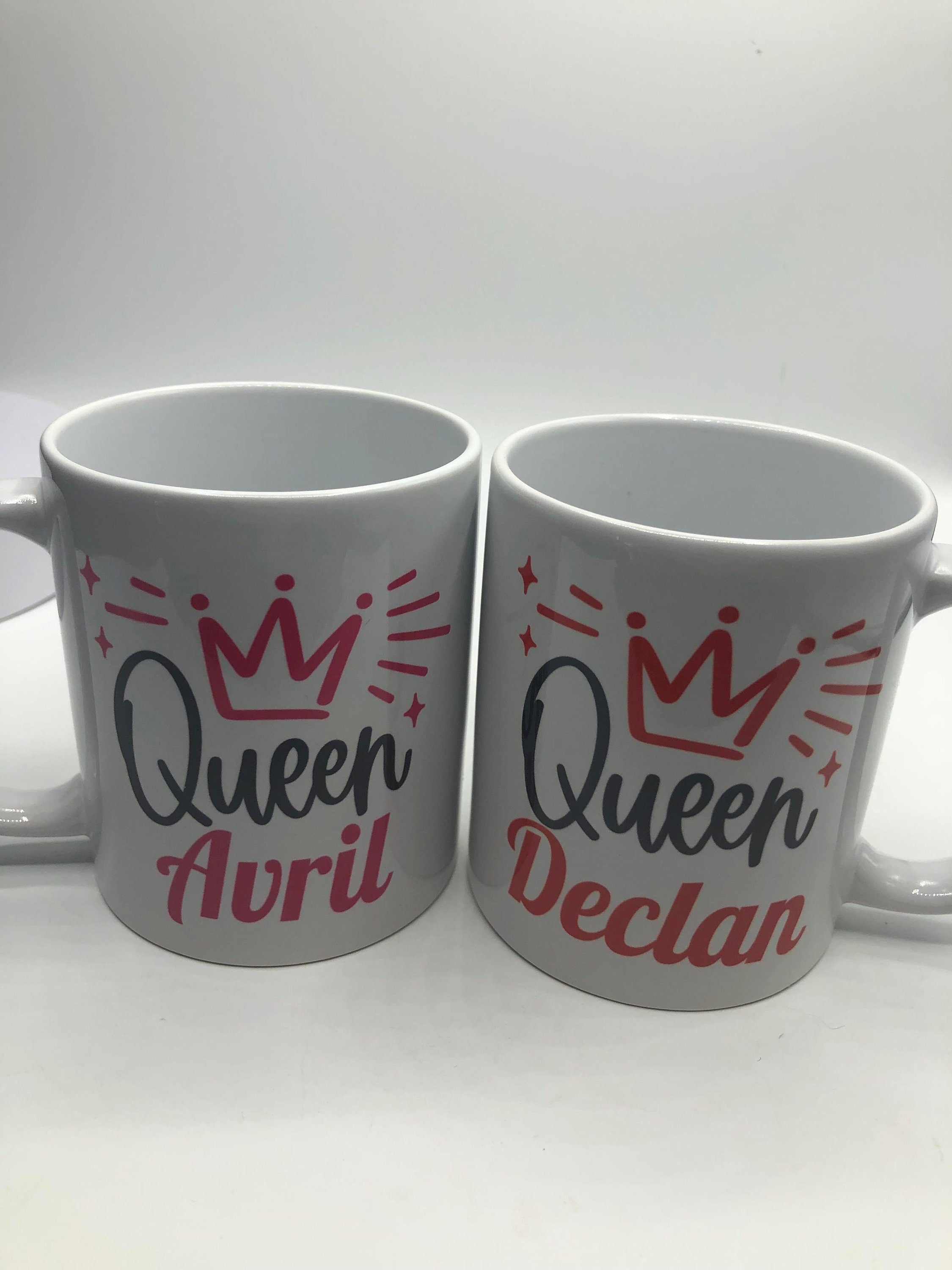 Personalised Queen Mug, Gift for Friend, Gift for Birthday, Gift for Christmas, Birthday Queen Gift, Christmas Queen Gift, Birthday Queen