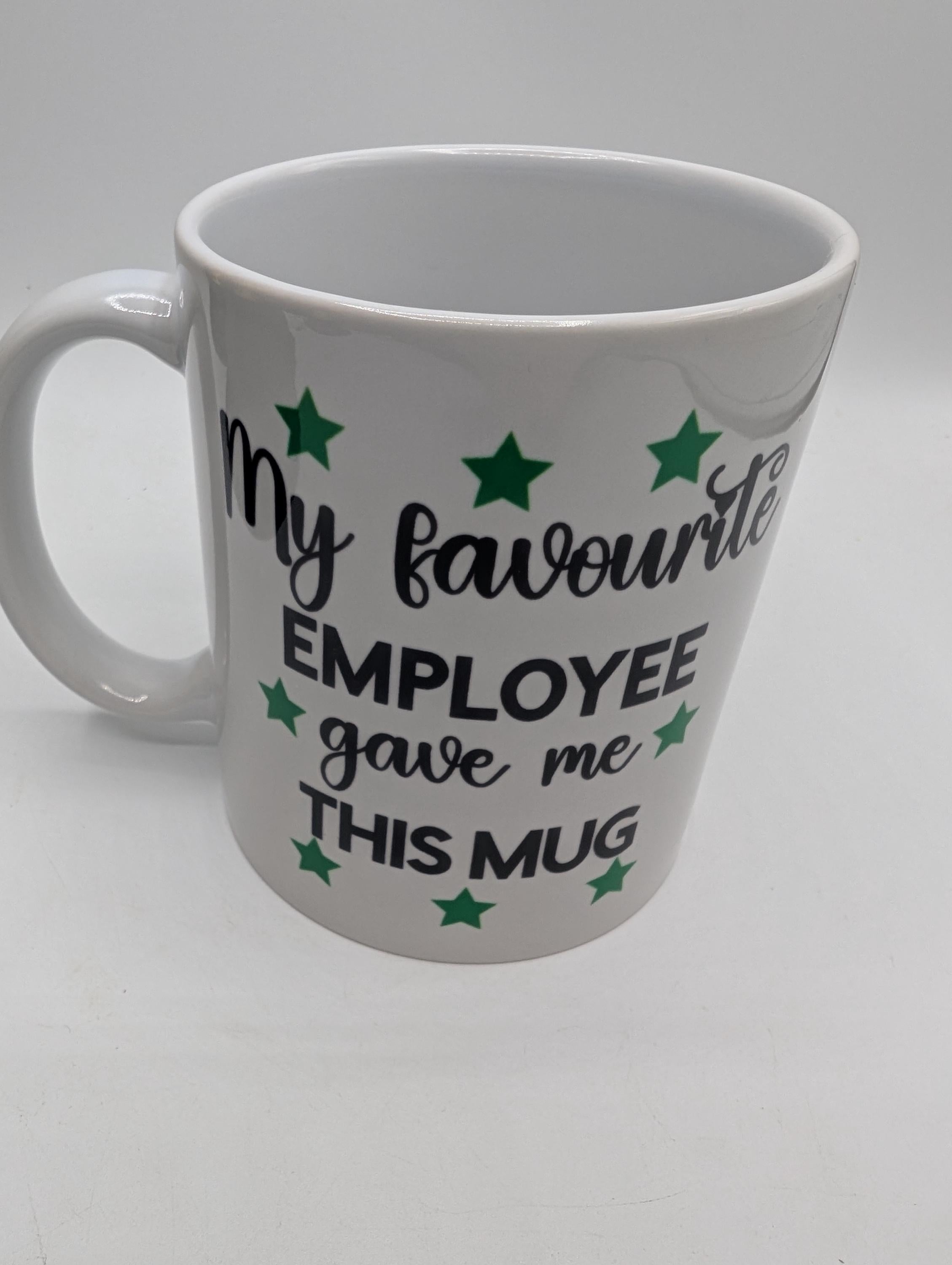 My Favourite Employee Gave Me This Mug / Funny Mug / Mug for Boss / Sarcastic Mug / Sarcastic Coaster / Gift for Birthday / Leaving Gift