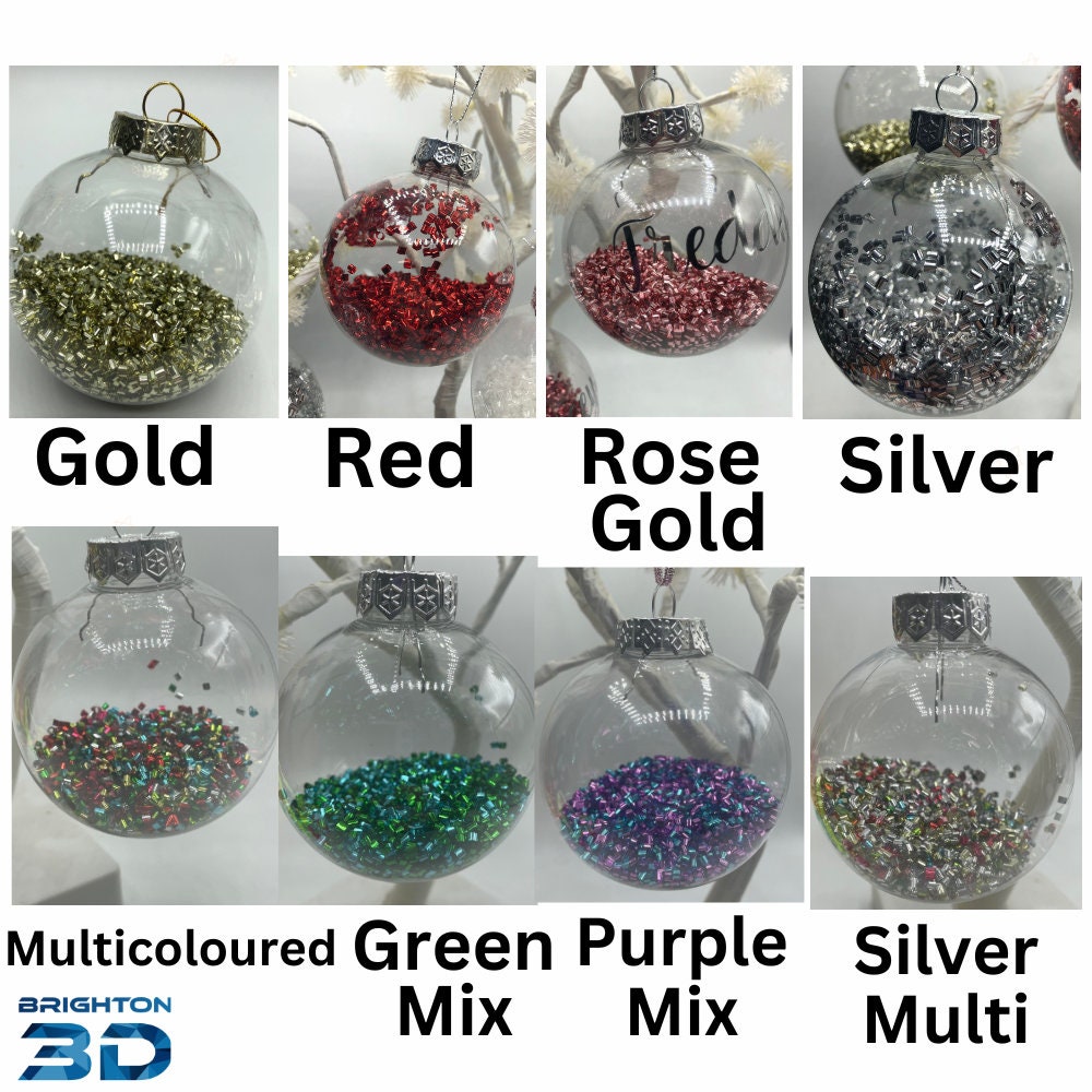 Personalised Snowflake Christmas Bauble, Personalised Bauble, Tree Personalised Decoration, Name Bauble, Tree Decoration Gift, Bauble Gift