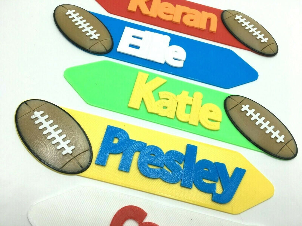 Rugby Personalised  Bookmark, American Football Bookmark, Rugby Fan Gift, Rugby Party Bag, Rugby Team Gift, Rugby Christmas, Rugby Birthday
